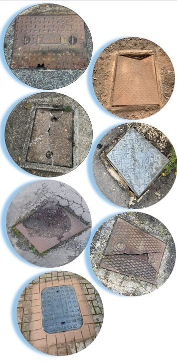 broken manhole cover replacement